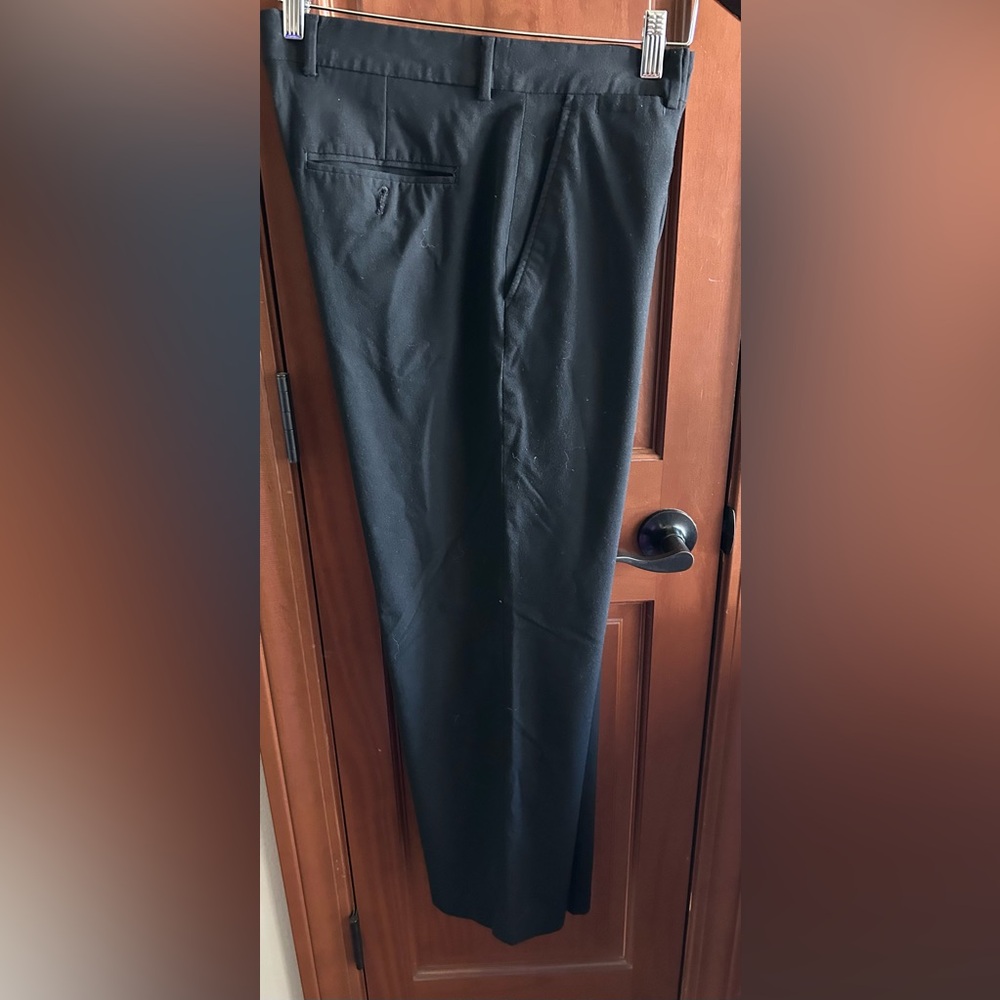 Men’s J. Ferrar Black Slacks Size 34x29-Good Condition🖤